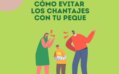 ¿Cómo puedo evitar chantajear a mi peque?